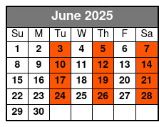 Haygoods June Schedule