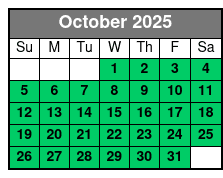 Bigfoot Branson Escape Rooms's Best Escape Rooms October Schedule