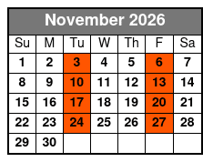 The Heatherlys - Hits on Route 66 November Schedule