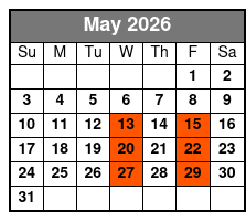 Country Classics - The Early Years May Schedule