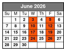 Country Classics - The Early Years June Schedule