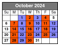 SIX October Schedule