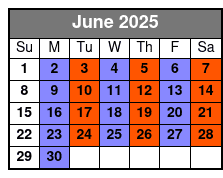 SIX June Schedule