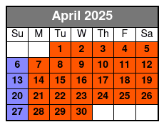 History of Fishing Museum April Schedule