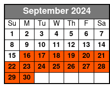 Copperhead Mountain Coaster One Ride Per Person Ticket September Schedule