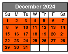 Copperhead Mountain Coaster One Ride Per Person Ticket December Schedule