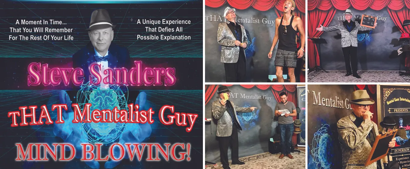 Mysteries of the Mind Starring Steve Sanders That Mentalist Guy