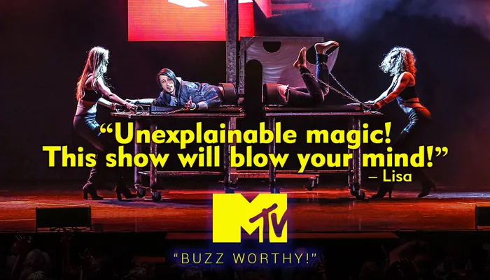 Reza Branson Edge of Illusion Magic Show Photo